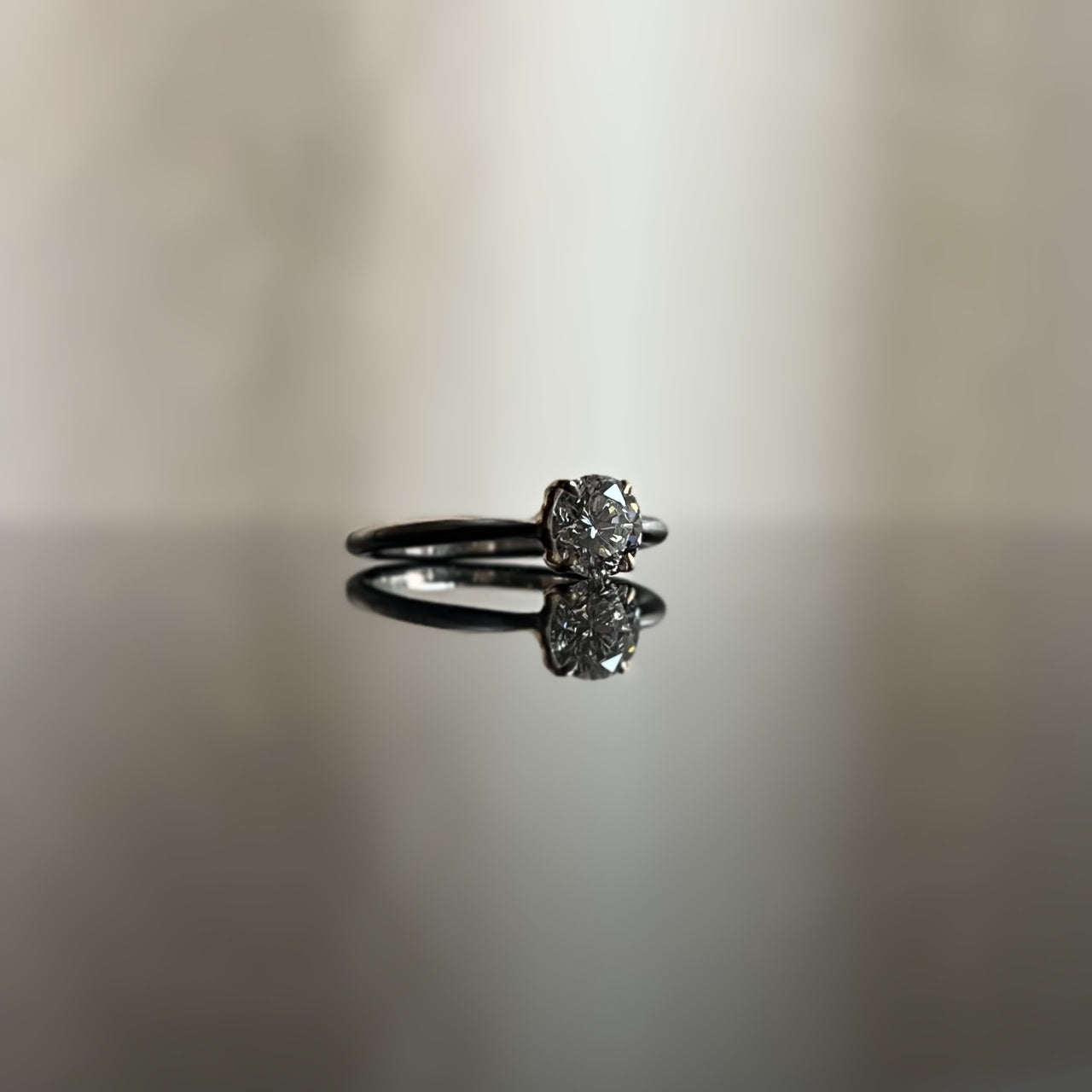 Engagement Ring｜PT950×K10YG
